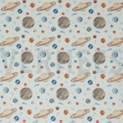 POPLIN DIGITAL SPACE WHITE (thumbnail)