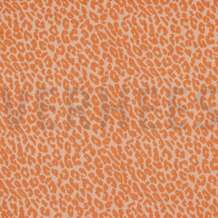 JACQUARD DIERENHUID LICHT ZALM/KORAAL (hover)