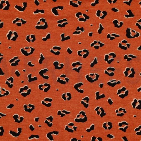 SWEAT GLITZER TIERHAUT TERRACOTTA #7