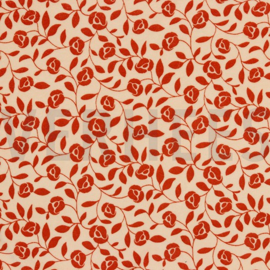 NICKY VELOURS FLEURS SAUMON #7