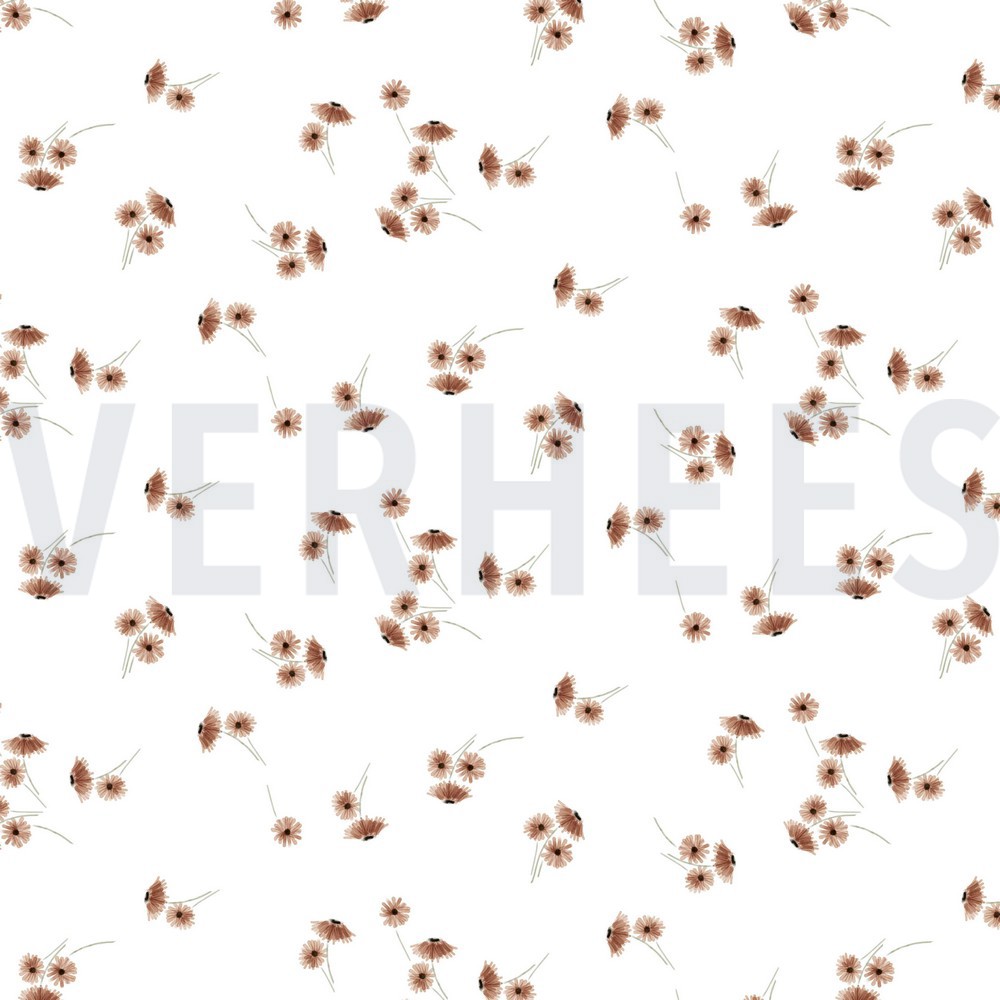 JERSEY GOTS DIGITAAL AQUAREL WIT