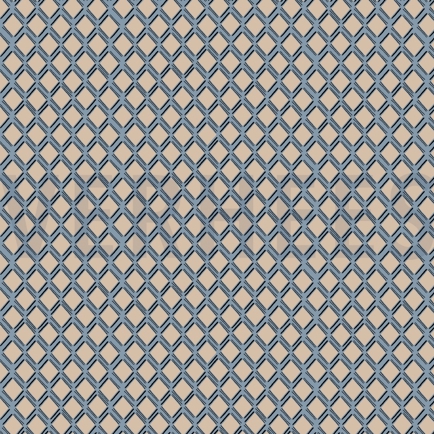 BAUMWOLLE SATIN STRETCH KAROS BABYBLAU (hover)