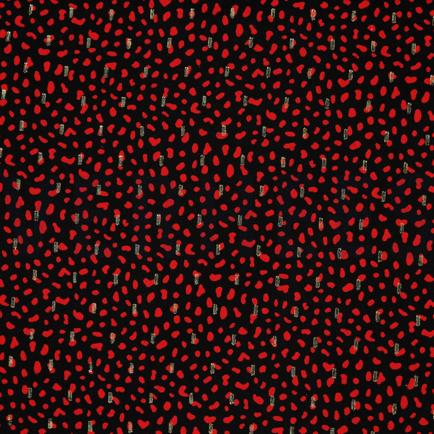 VISCOSE LUREX DOTS ZWART (hover)
