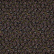 VISCOSE LUREX PETITES FLEURS NOIR (thumbnail)