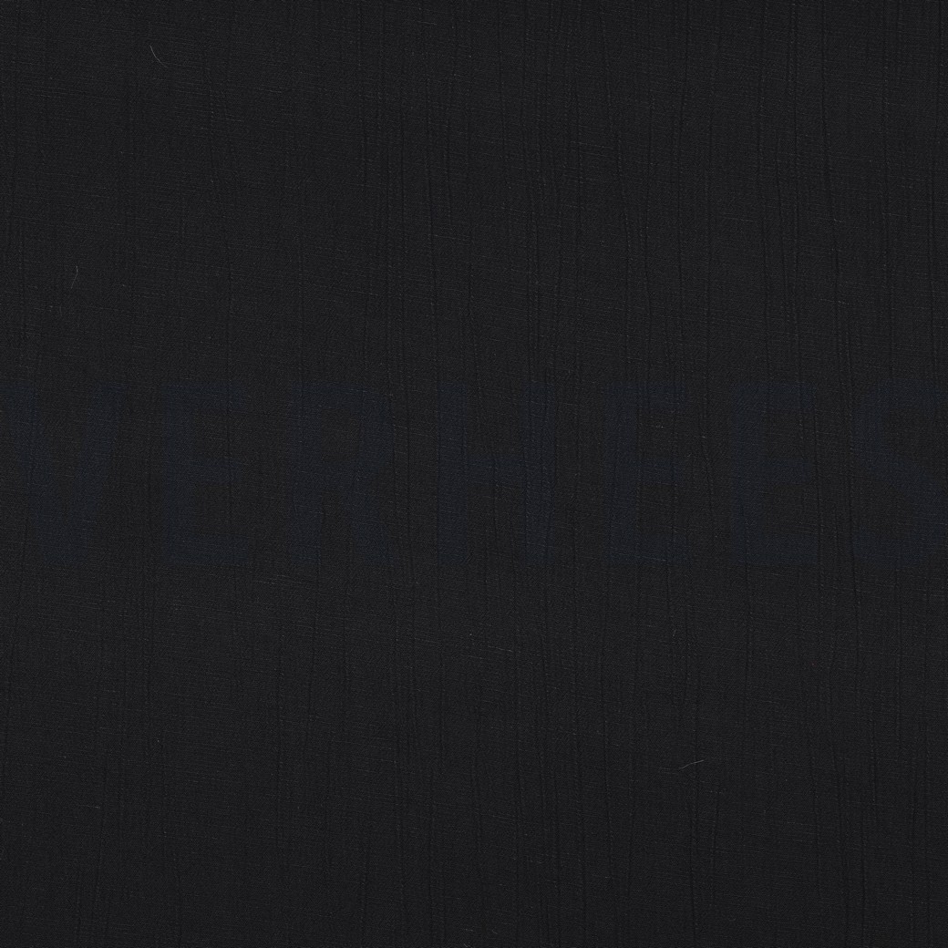 LEINEN VISKOSE CRINKLE SCHWARZ