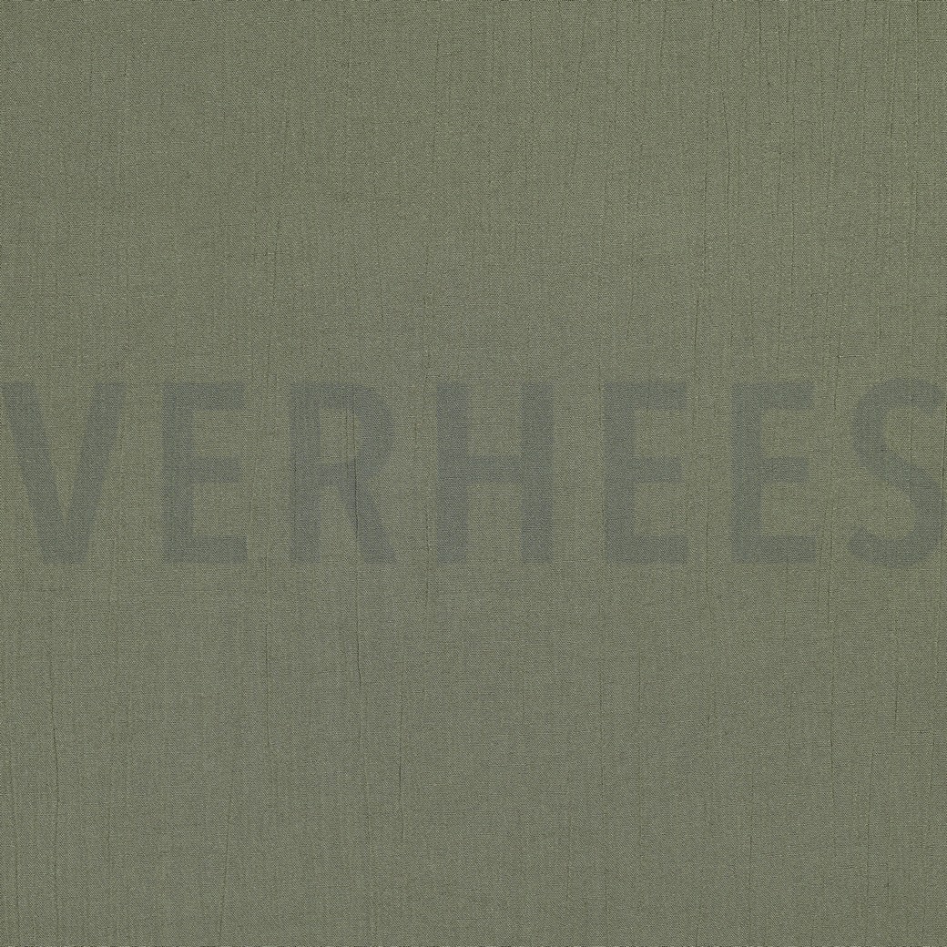 LEINEN VISKOSE CRINKLE ESSIGGURKE