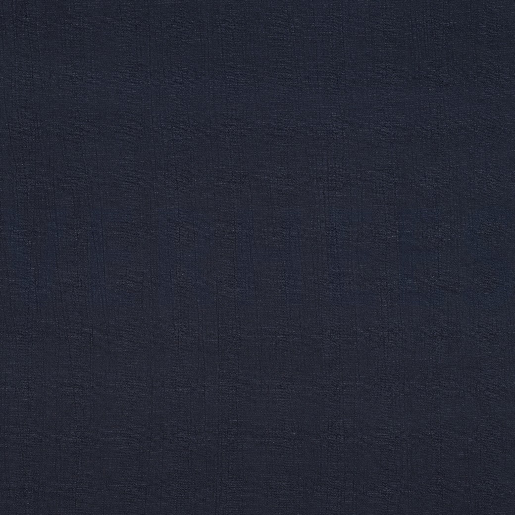 LINNEN VISCOSE KRINKEL MARINEBLAUW