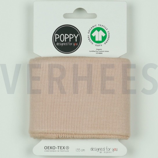 CUFFS GOTS 7CM LICHT MAUVE #7