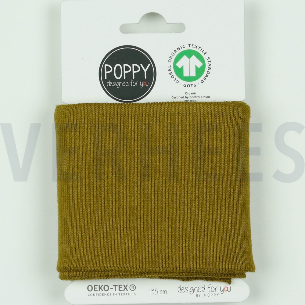 CUFFS BÜNDCHEN GOTS 7CM OLIVE