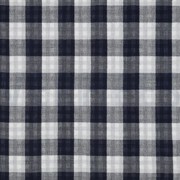 DOUBLE GAUZE DOUBLE SIDED CHECKS NAVY (thumbnail)