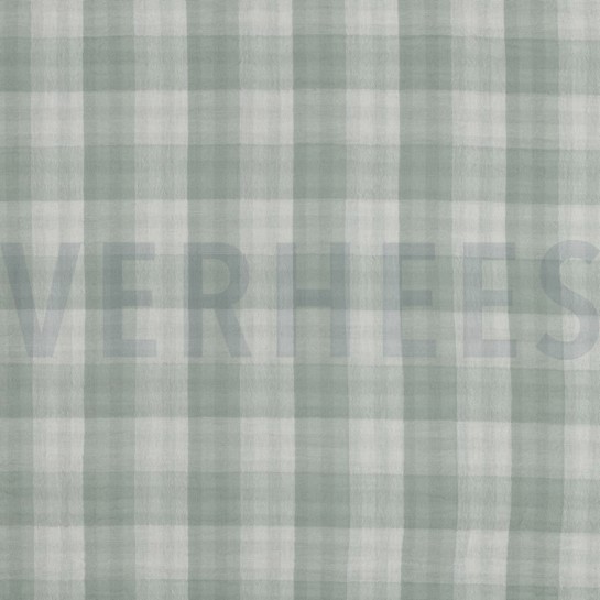 MUSSELIN DOPPELSEITIG KAROS NILGRÜN #7