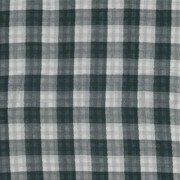 DOUBLE GAUZE DOUBLE SIDED CHECKS CYAN (thumbnail)