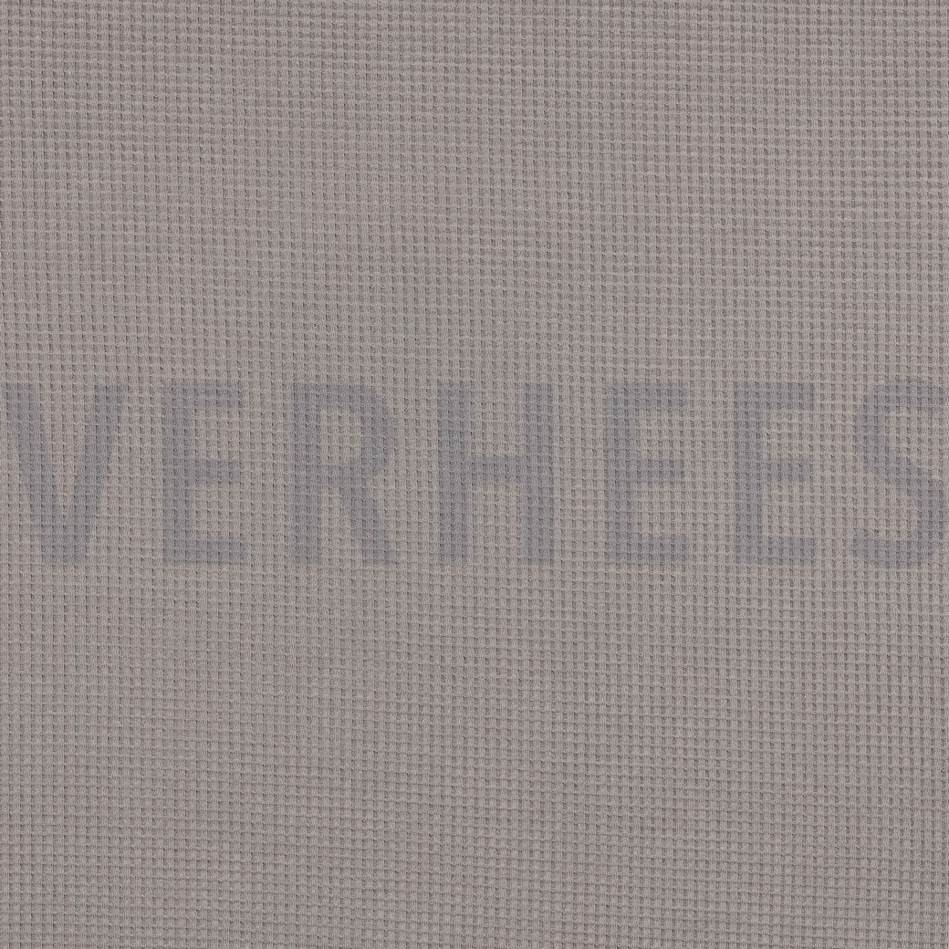 WAFFELJERSEY GOTS GRAU