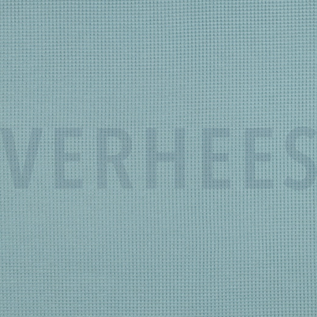 WAFFELJERSEY GOTS DUNKEL AQUA