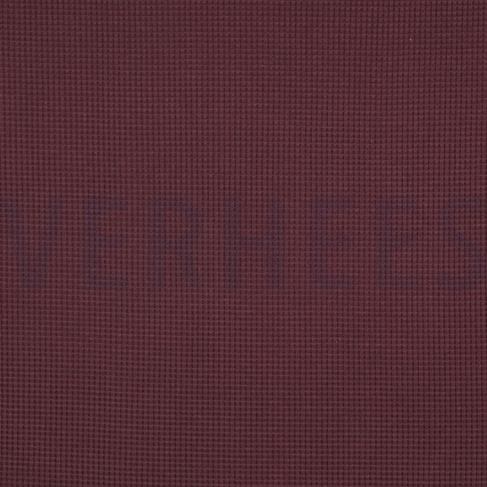 WAFFELJERSEY GOTS AUBERGINE #7