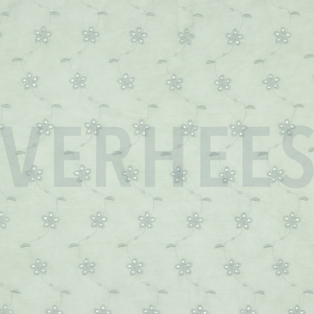 GEWASCHEN STICKEREI GRÜN