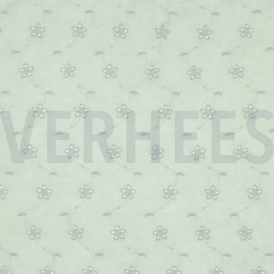 BRODERIE LAVÉE VERT #7