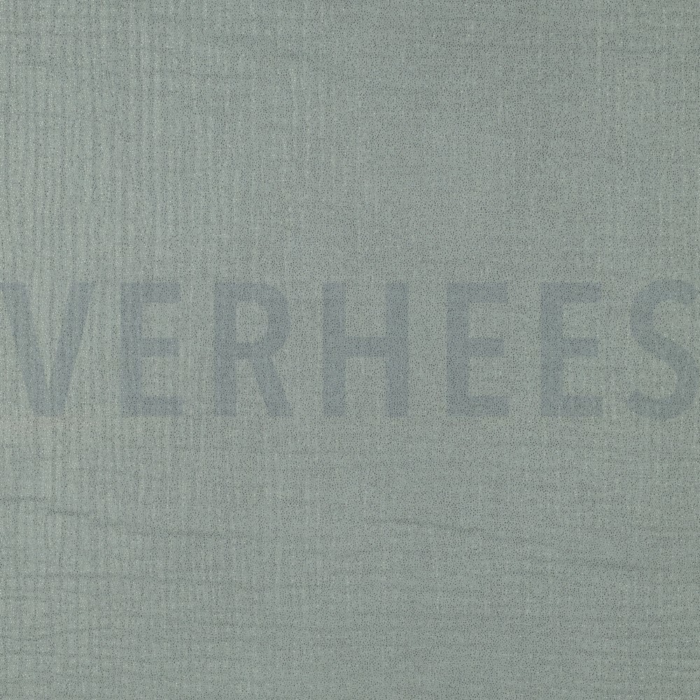 DOUBLE GAUZE FOLIE NILEGROEN