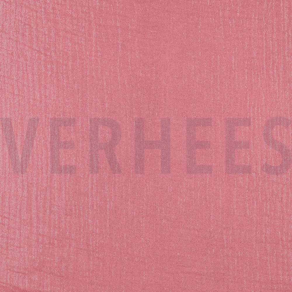 DOUBLE GAUZE FOIL MAUVE