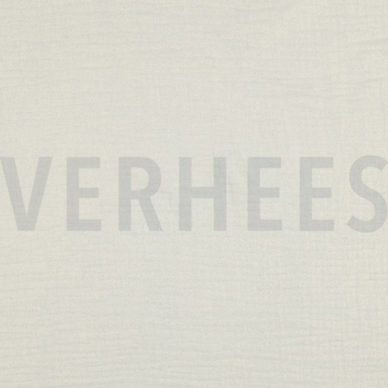 DOUBLE GAZE DE COTON FOIL ÉCRU #7