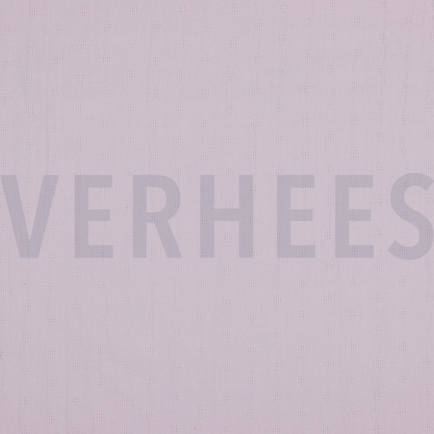 COTON DOBBY LAVÉ LILAS (hover)