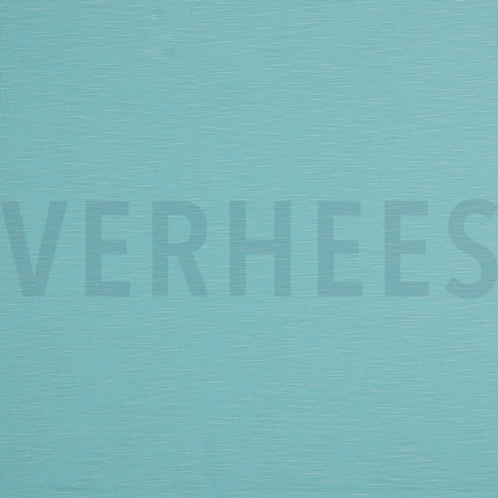 BAUMWOLLE MODAL SLUB CYAN