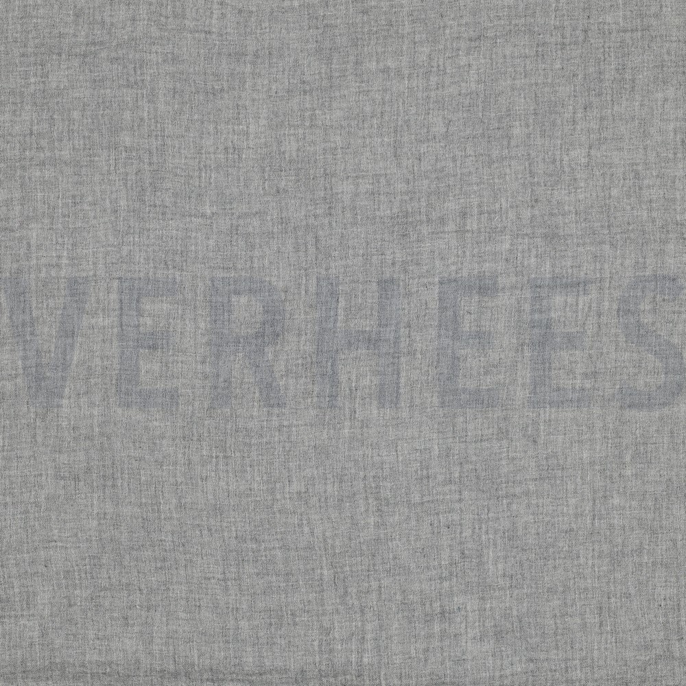 DOUBLE GAUZE MELANGE LICHTGRIJS GEMÊLEERD