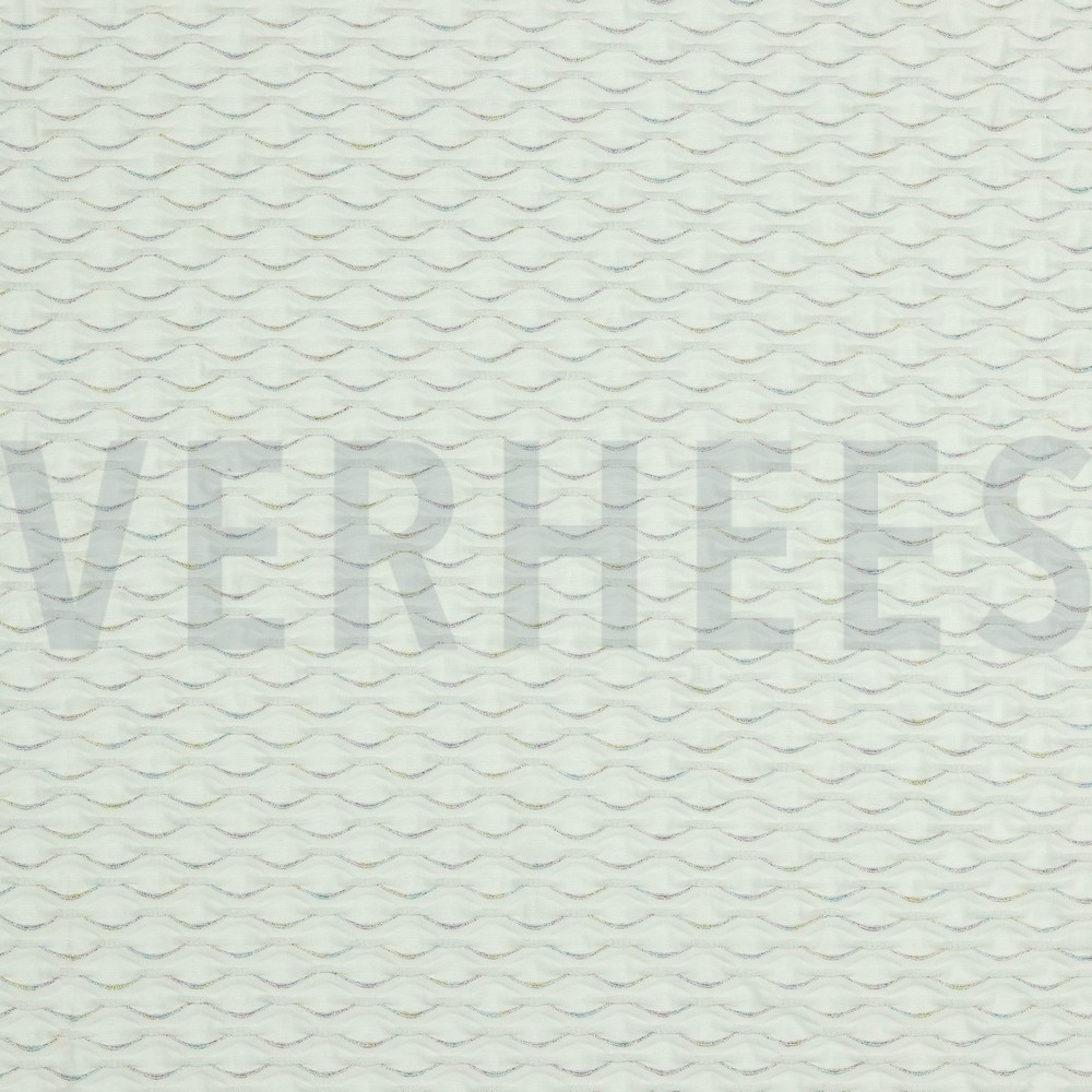 JACQUARD JERSEY LUREX OFF WHITE