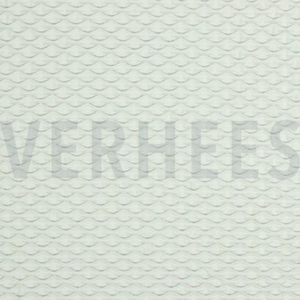 JACQUARD JERSEY LUREX GEBROKEN WIT (hover)
