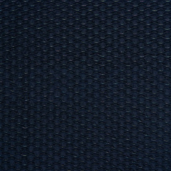 JACQUARD JERSEY LUREX MARINEBLAU #7