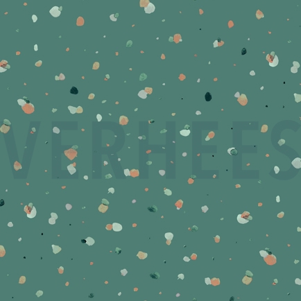 JERSEY DIGITAL POIS VERT ÉMERAUDE (hover)