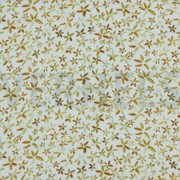 DOUBLE GAZE DE COTON FLEURS BLANC (thumbnail)