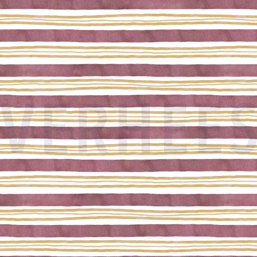 SWEAT DIGITAL STREIFEN MAUVE