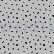 SOFT SWEAT EENVOUDIGE BLOEMEN LICHTGRIJS (thumbnail)