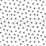 SOFT SWEAT FLEURS SIMPLES BLANC (thumbnail)