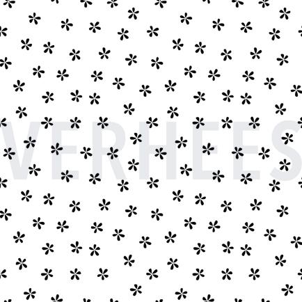 SOFT SWEAT EENVOUDIGE BLOEMEN WIT (hover)