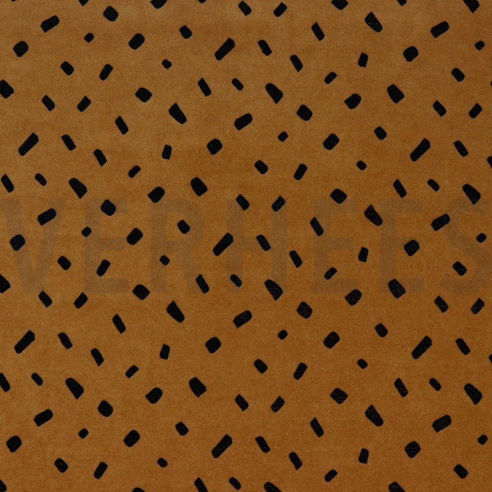 NICKY VELOURS SHAPE COGNAC