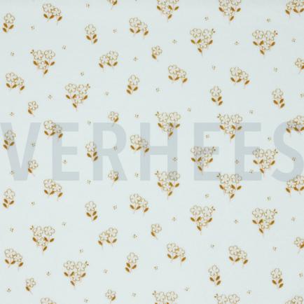 NICKY VELOURS BLOEMEN WIT (hover)