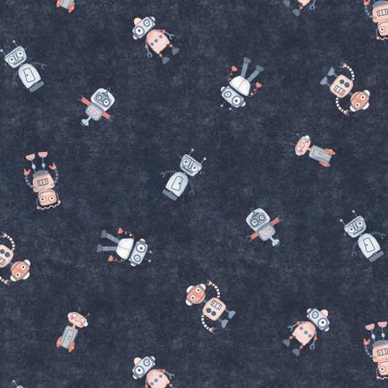 JERSEY GOTS DIGITAAL ROBOTS MARINEBLAUW (hover)