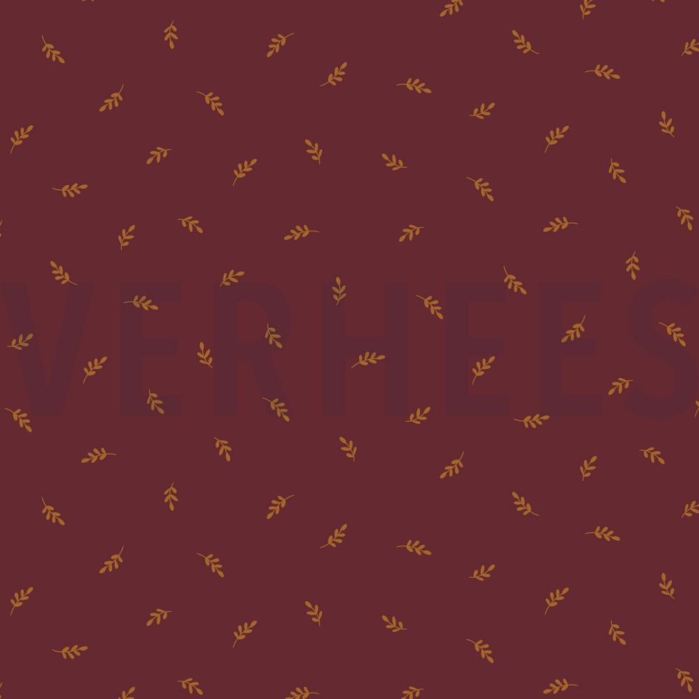 JERSEY GOTS BLÄTTER BEERE