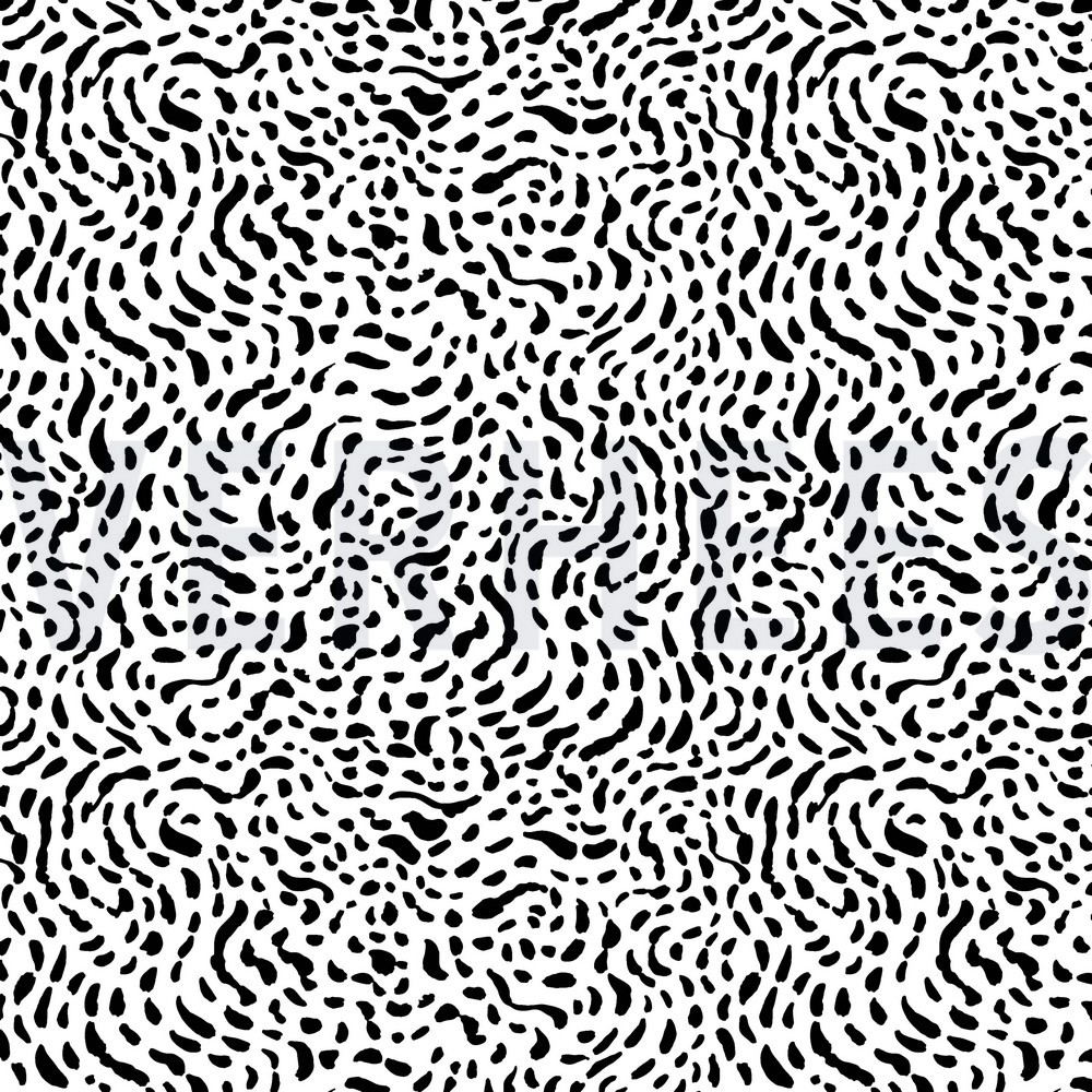 JERSEY STIPPEN EN VORMEN WIT