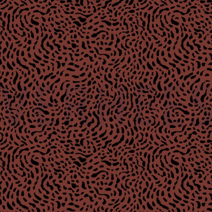 JERSEY DOTS AND SHAPES TERRACOTTA (hover)