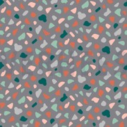 JERSEY GOTS GRAPHIC DOTS ROCK GREY (thumbnail)