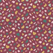 JERSEY GOTS GRAPHIC DOTS LIGHT BERRY (thumbnail)