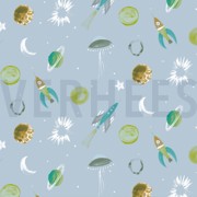 FRENCH TERRY DIGITAL WELTALL HELLBLAU (thumbnail)