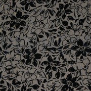VISCOSE LUREX FLOWERS TAUPE (thumbnail)