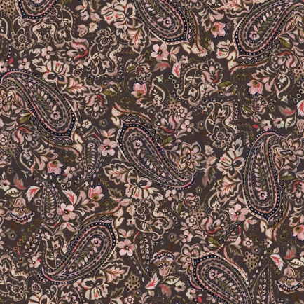 VISKOSE JERSEY DIGITAL PAISLEY BRAUN (hover)