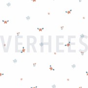 BAUMWOLLE POPELINE GOTS MEERESLEBEN WEISS (thumbnail)