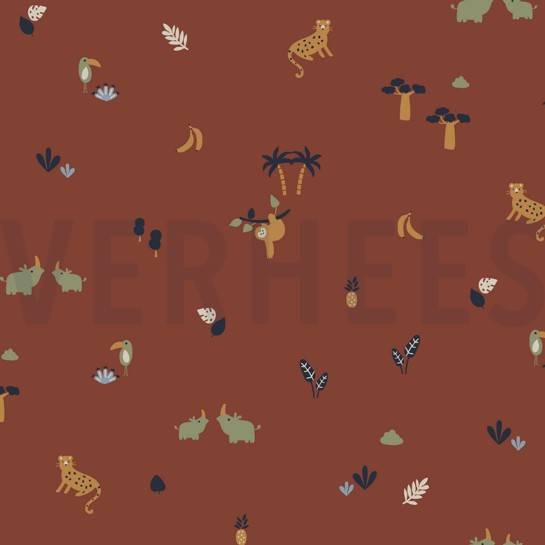 JERSEY ANIMAUX TERRACOTTA #7