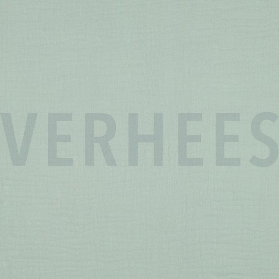 DOUBLE GAZE DE COTON MENTHE #7